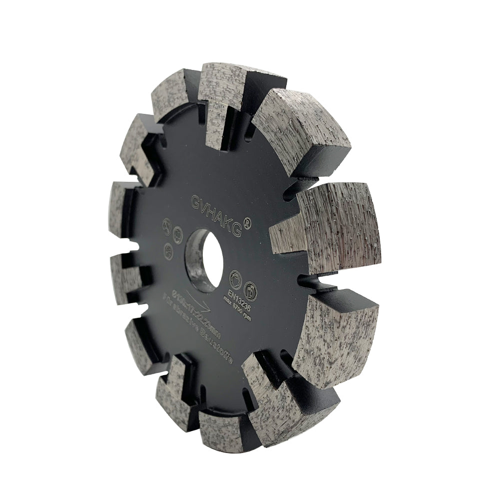 130*17*12*22.23mm Diamant Räumscheibe vloerverwarming infrezen Diamond Tuck Point Blade for Granite Concrete floor